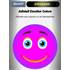 Sticker voiture EMOCARS colors version 6 magenta