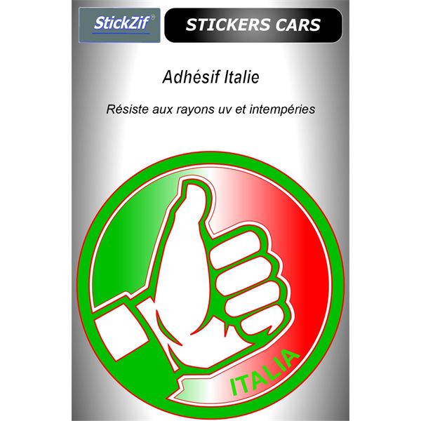 Sticker voiture Italie
