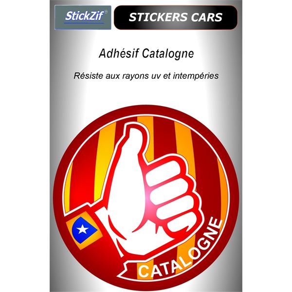 Sticker voiture Catalogne