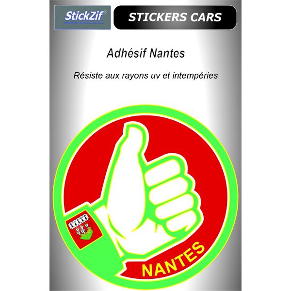 Sticker voiture Nantes
