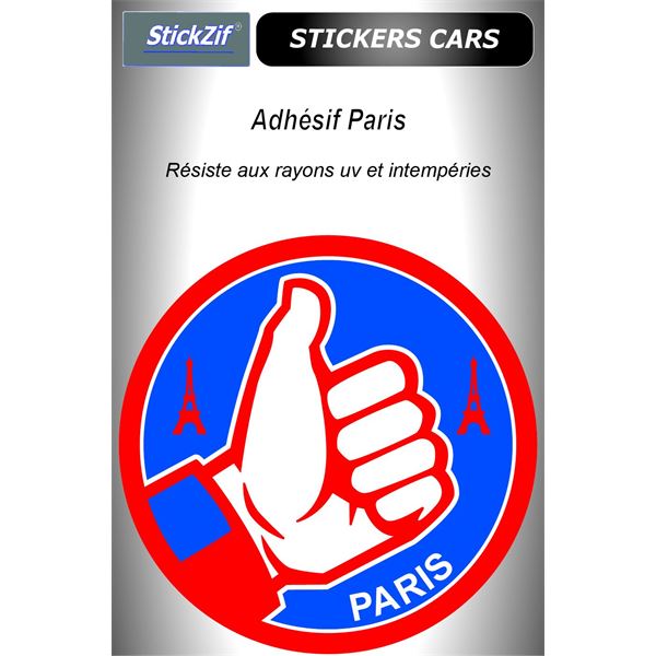 Sticker voiture Paris