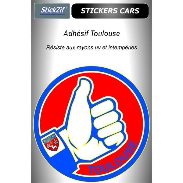 Sticker voiture Toulouse