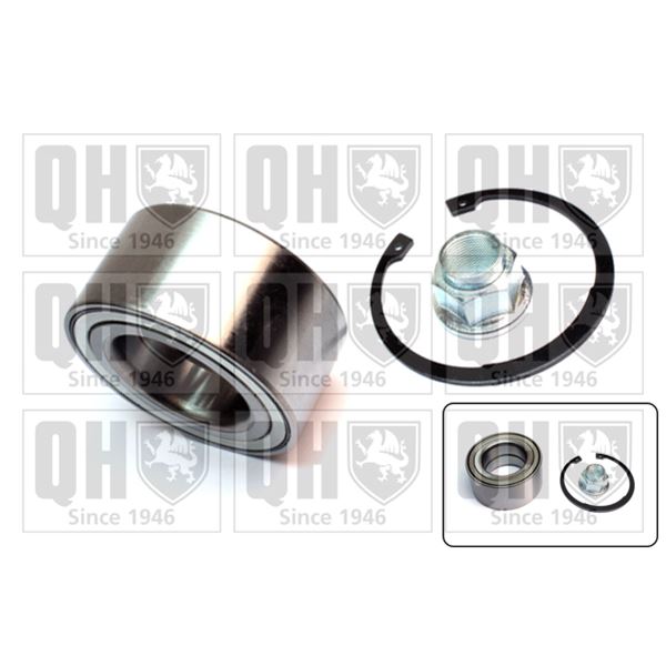 1 kit de roulement de roue avant Quinton Hazell QWB1439
