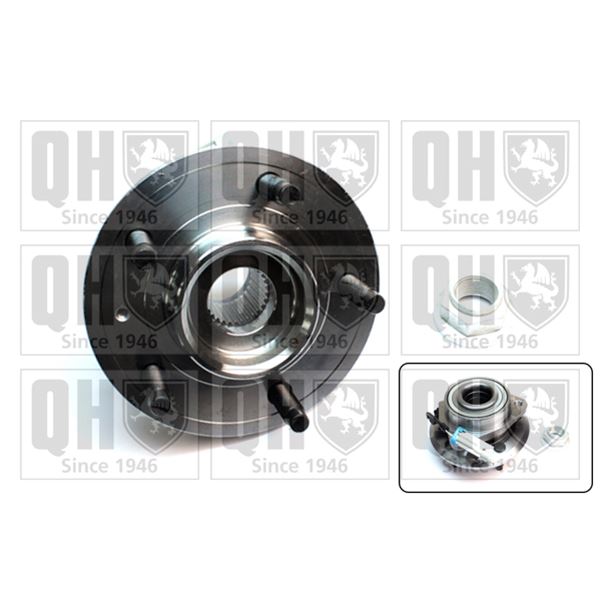 1 kit de roulement de roue avant Quinton Hazell QWB1468
