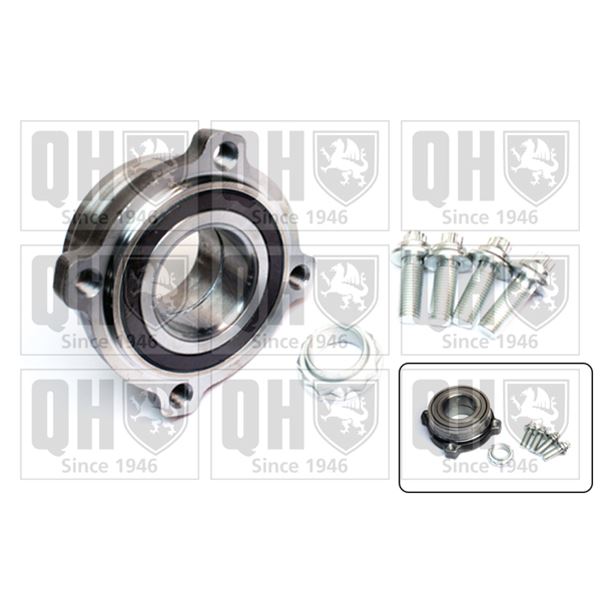 1 kit de roulement de roue arrière Quinton Hazell QWB1386