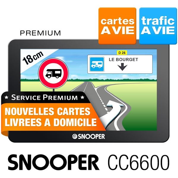GPS camping car Snooper cc6600
