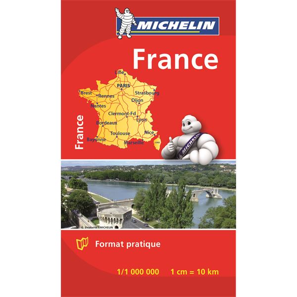 Mini carte de France 2018 MICHELIN