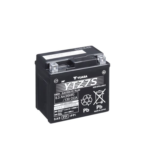 Batterie scooter et moto Power Yuasa YTZ7S (FA)