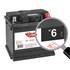 Batterie voiture Contact n°6 - 40Ah / 340A - 12V