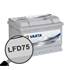 Batterie caravaning et nautisme Varta Professional LFD75