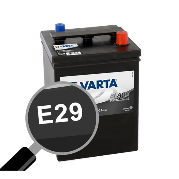 Batterie voiture Varta E29 6 volts - 70Ah / 300A - 6V