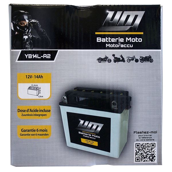 Batterie moto et scooter YB14L-A2