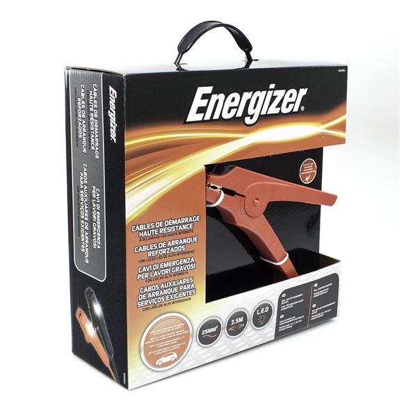 Câbles de démarrage ENERGIZER 25mm²