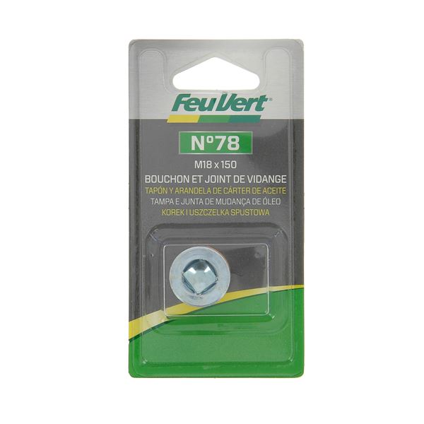 Bouchon de vidange Feu Vert N°78 pour RENAULT