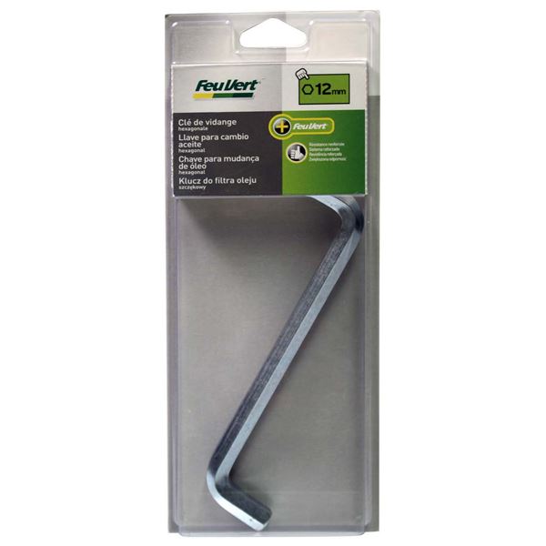 Clé de vidange Feu Vert hexagonale 12 mm