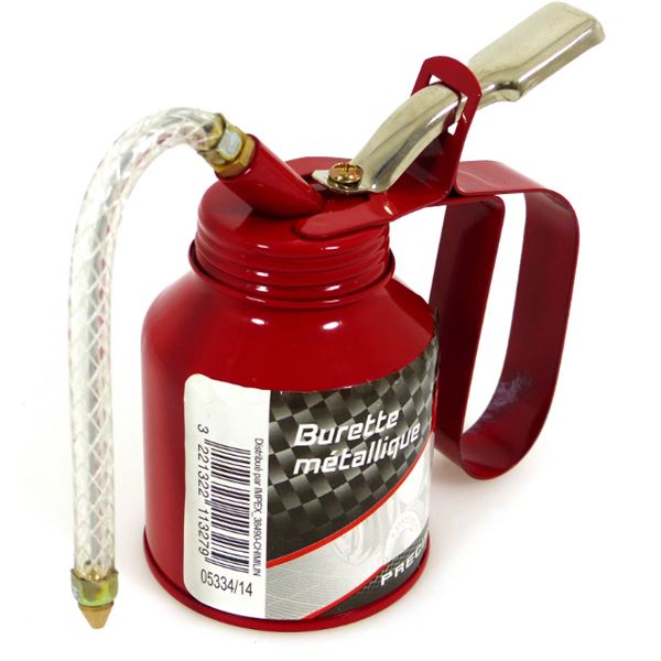 Burette métallique 125cm3