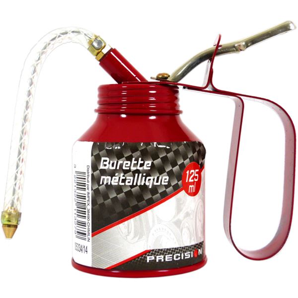 Burette métallique 125cm3