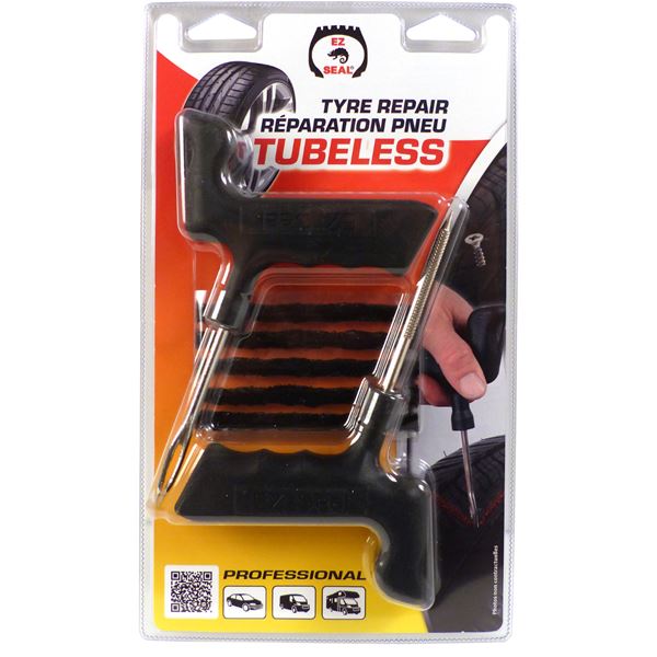 Kit de réparation pneu Tubeless professionnel EZ-SEAL
