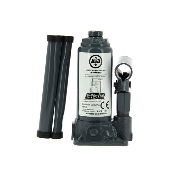 Cric bouteille 2T PRECISION STEEL