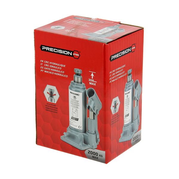 Cric bouteille 2T PRECISION STEEL