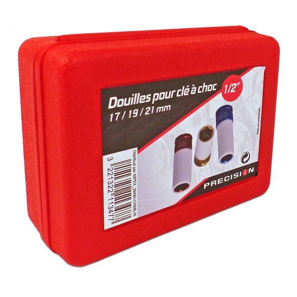 Douilles pour clé à choc 1/2 pouce PRECISION STEEL