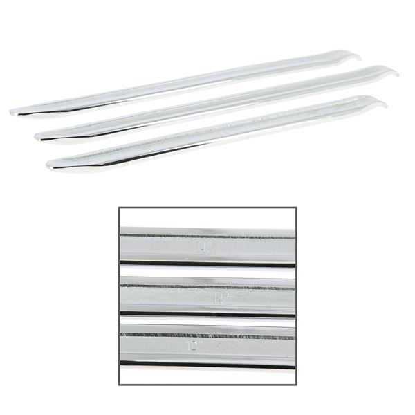 Lot de 3 démonte-pneu PRECISION STEEL