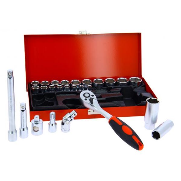Coffret de serrage 26 pièces 3/8" PRECISION STEEL