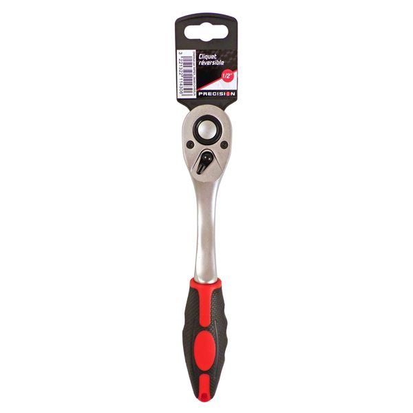 Cliquet réversible 1/2 pouce PRECISION STEEL