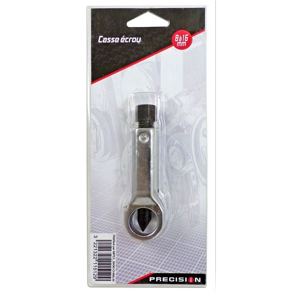 Casse ecrou 8 à 16mm PRECISION STEEL
