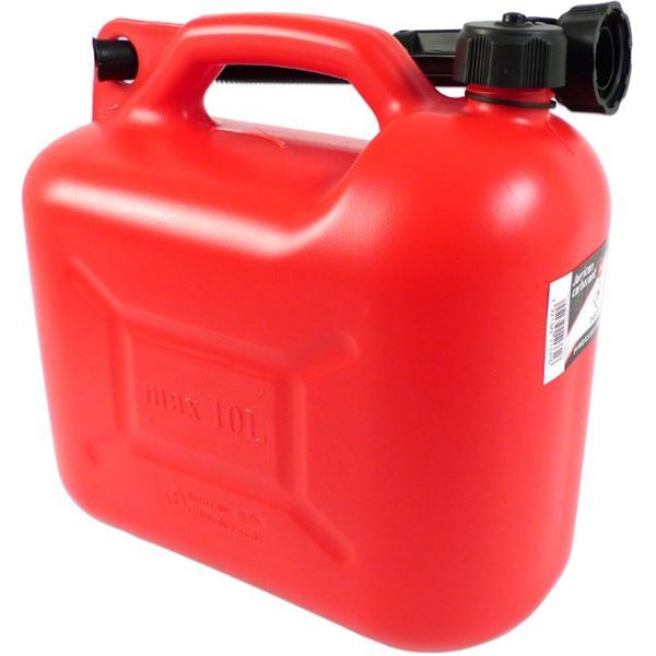 Jerrican plastique 10L pour hydrocarbures PRECISION STEEL