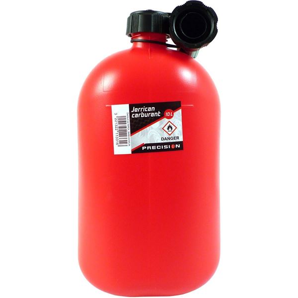 Jerrican plastique 10L pour hydrocarbures PRECISION STEEL