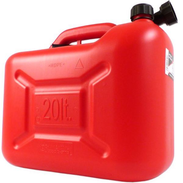 Jerrican plastique 20L pour hydrocarbures PRECISION STEEL