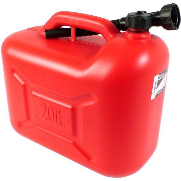 Jerrican plastique 20L pour hydrocarbures PRECISION STEEL