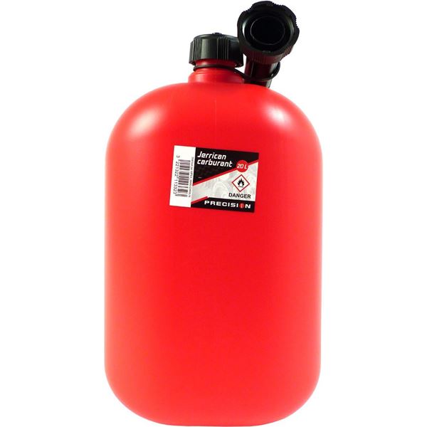 Jerrican plastique 20L pour hydrocarbures PRECISION STEEL