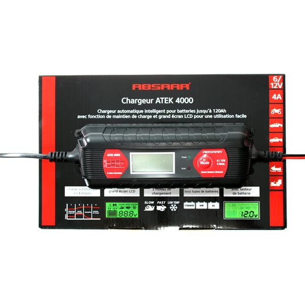 Chargeur intelligent ABSAAR ATEK400