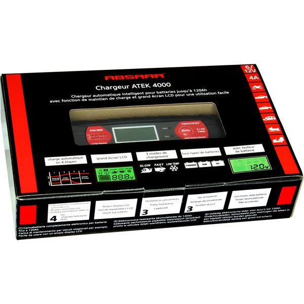 Chargeur intelligent ABSAAR ATEK400