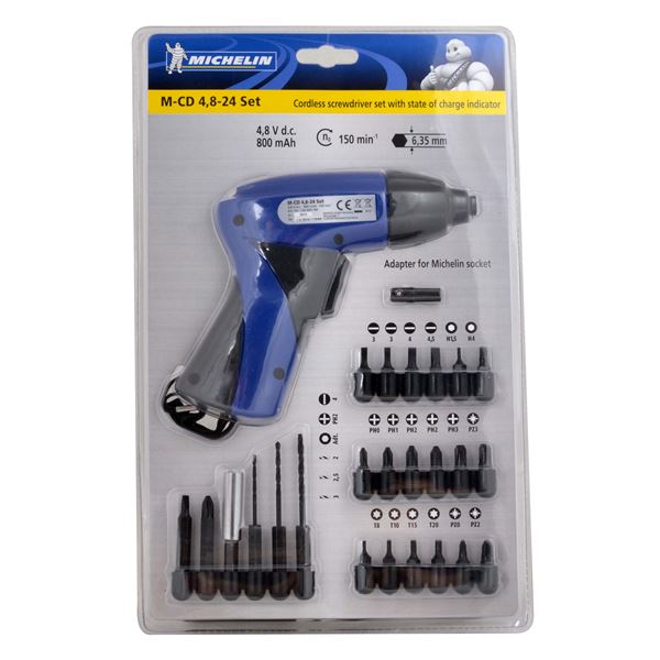 Visseuse Michelin 1/4 " avec accessoires