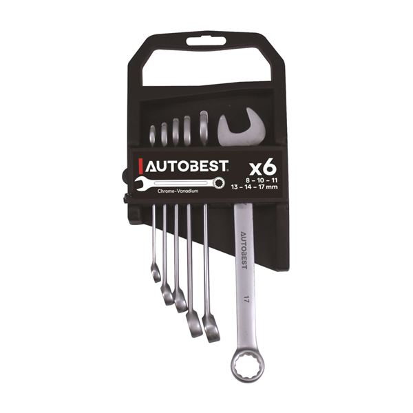 Jeu de 6 cléx mixtes Autobest