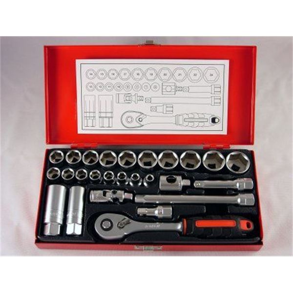 Coffret de serrage 26 pièces FEU VERT