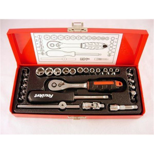 Coffret de serrage 29 pièces Feu Vert