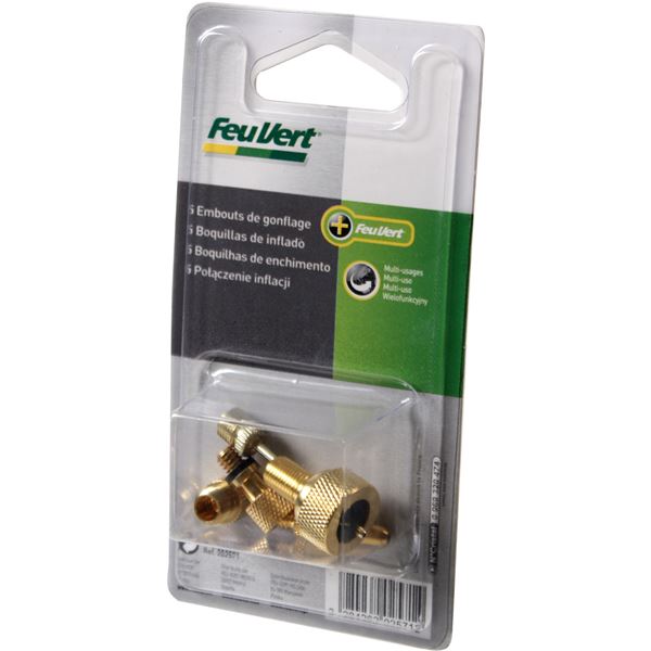 Kit de gonflage pneu 5 pièces Feu Vert