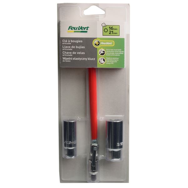 Clé bougie articulée 16-21 mm Feu Vert