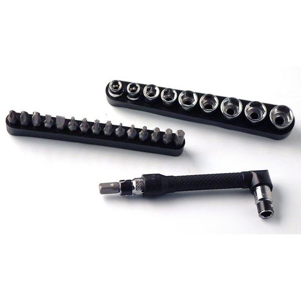 Coffret 26 pièces de vissage douilles et embouts cartec