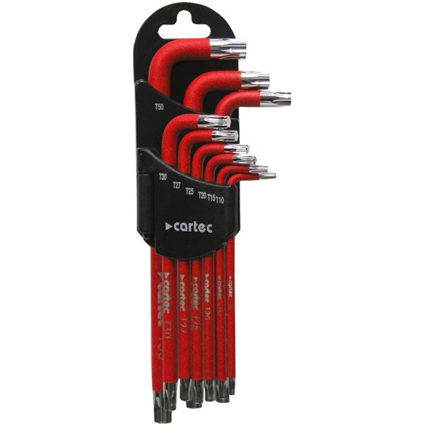 Set de 9 clés Etoile Cartec