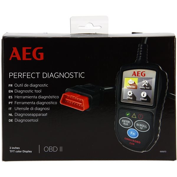 AEG outil de diagnostic auto OBD2 Evolution