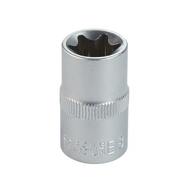 Douille Torx femelle E18, carré 1/2