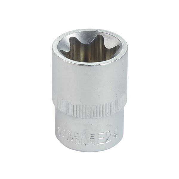 Douille Torx femelle E24, carré 1/2
