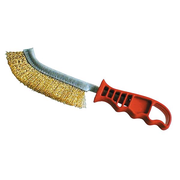 Brosse convexe fils laitonnés Autobest