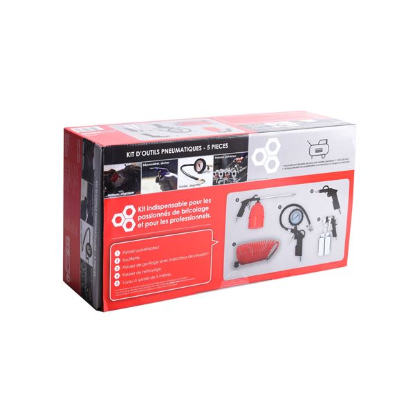Kit 5 outils pneumatique