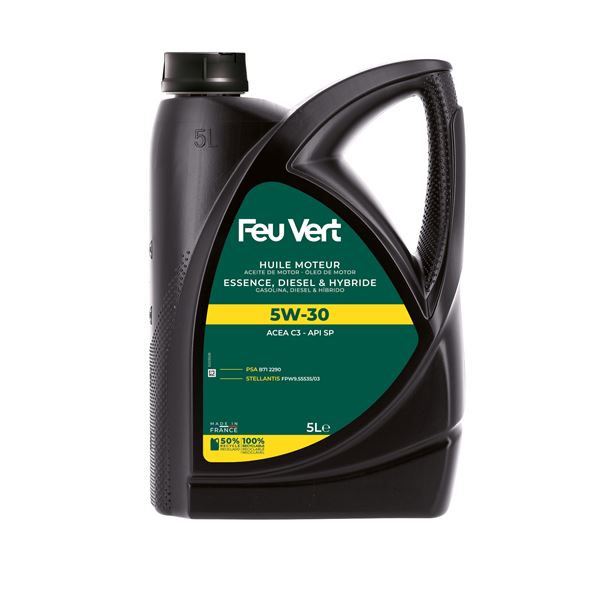 Huile moteur FEU VERT FPW9.55535/03 5W30 5L